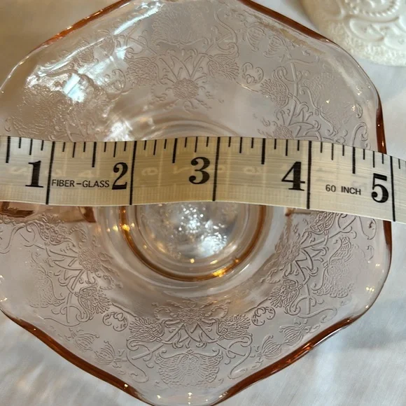 Hazel Atlas Florentine Cream/Soup Bowl - Picture 12 of 12